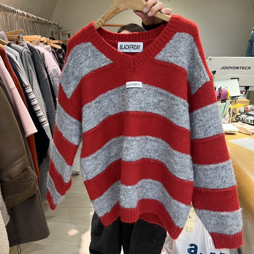 BLACKFRIDAY韓國直郵㊣女士新款熱賣時尚職業25秋冬人氣毛衣BLACK FRIDAY毛衣圖色2