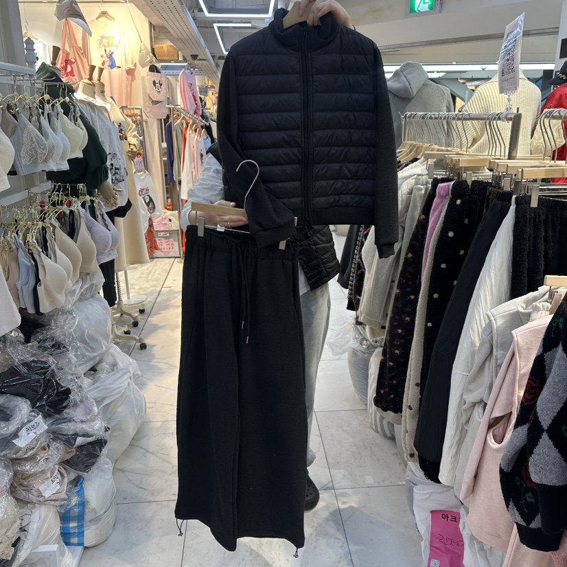 AKRA BY ART東大門㊣直郵女裝新款真品套裝加絨拉鏈套裝鴨AKRA BY ART套裝圖色2