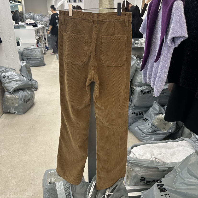 HELVETICA韓國代購㊣女士新品25秋冬休閑人氣休閑褲不含腰帶HELVETICA休閑褲