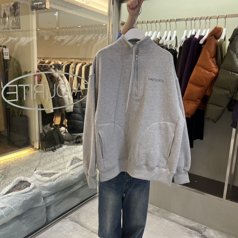 FAVE/FAVOURITE韓國代購㊣女裝新款職業25秋冬推薦衛衣加絨FAVE/FAVOURITE衛衣圖色4