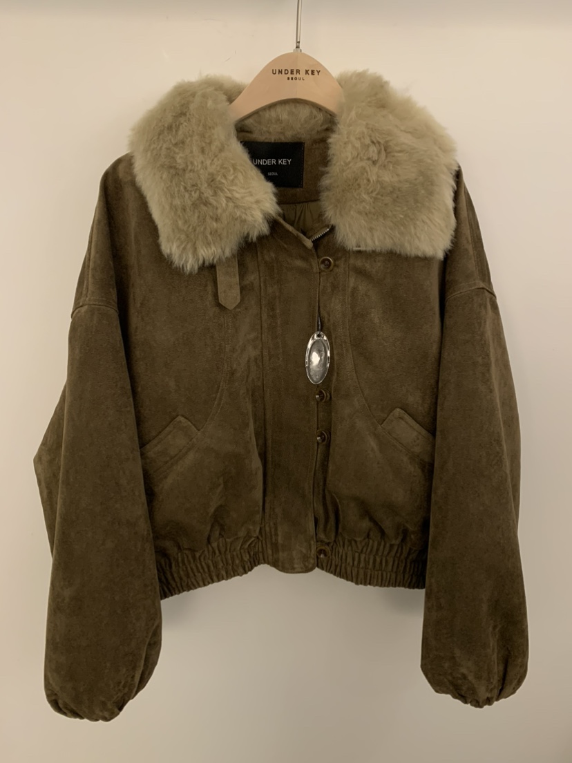 UNDER KEY東大門㊣代購女裝新款職業真品時尚短款羽絨服鴨絨UNDER KEY短款羽絨服圖色2