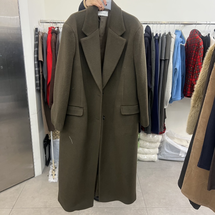 PORTS MOSS韓國代購㊣女士新品時尚推薦人氣中長款大衣SalePORTS MOSS中長款大衣圖色1