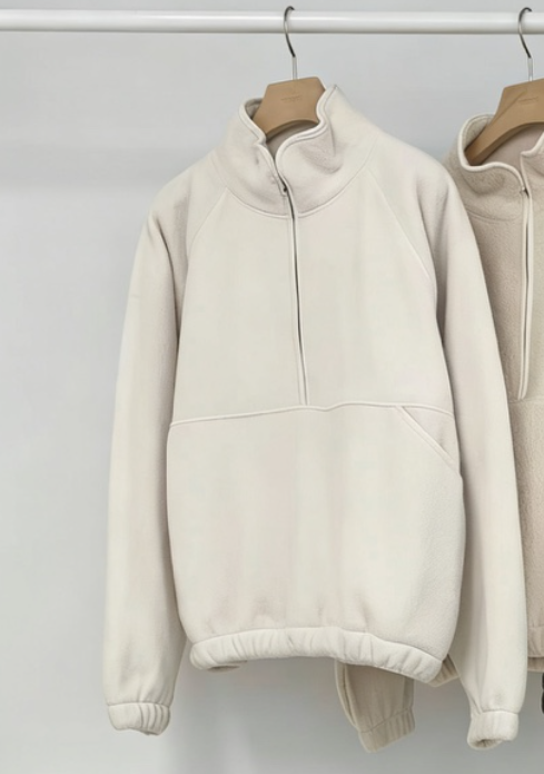 OURIN東大門㊣直郵女裝新款25秋冬推薦真品時尚職業衛衣拉鏈OURIN衛衣圖色1