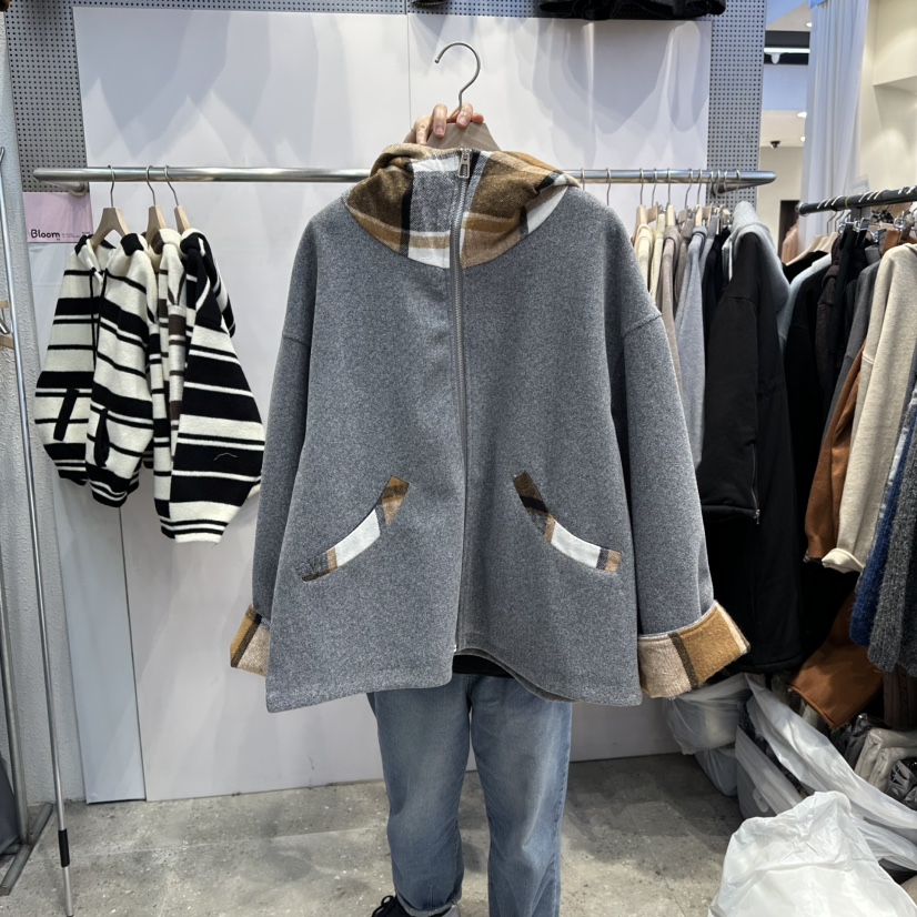 BLOOM韓國代購㊣女裝新款真品職業時尚25秋冬熱賣休閑推薦夾克BLOOM-Q夾克圖色1