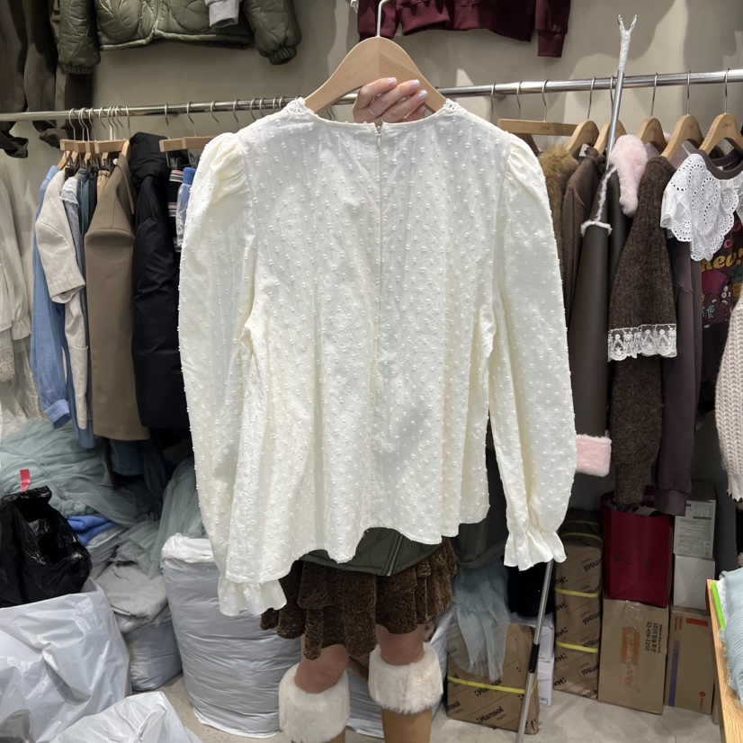 J PEAK/BY FLOW東大門㊣代購女裝新品休閑熱賣襯衫蕾絲衫J PEAK襯衫/蕾絲衫