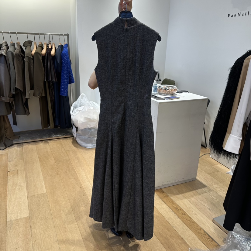 VAN NZILL韓國代購㊣女士新款真品25秋冬休閑時尚人氣連衣裙VAN NZILL連衣裙