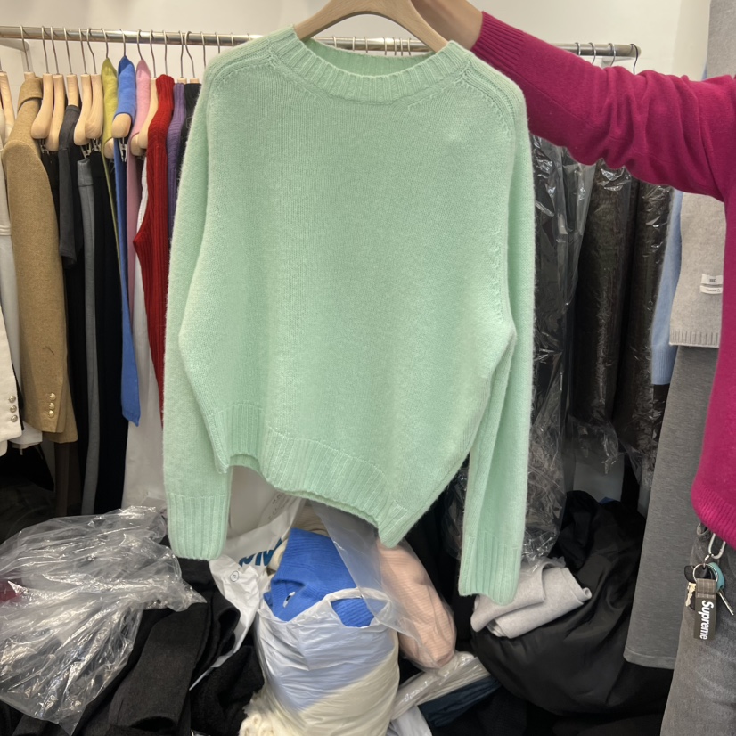 ORRD韓國直郵㊣女士新品人氣職業真品熱賣25秋冬休閑時尚毛衣ORRD毛衣圖色1