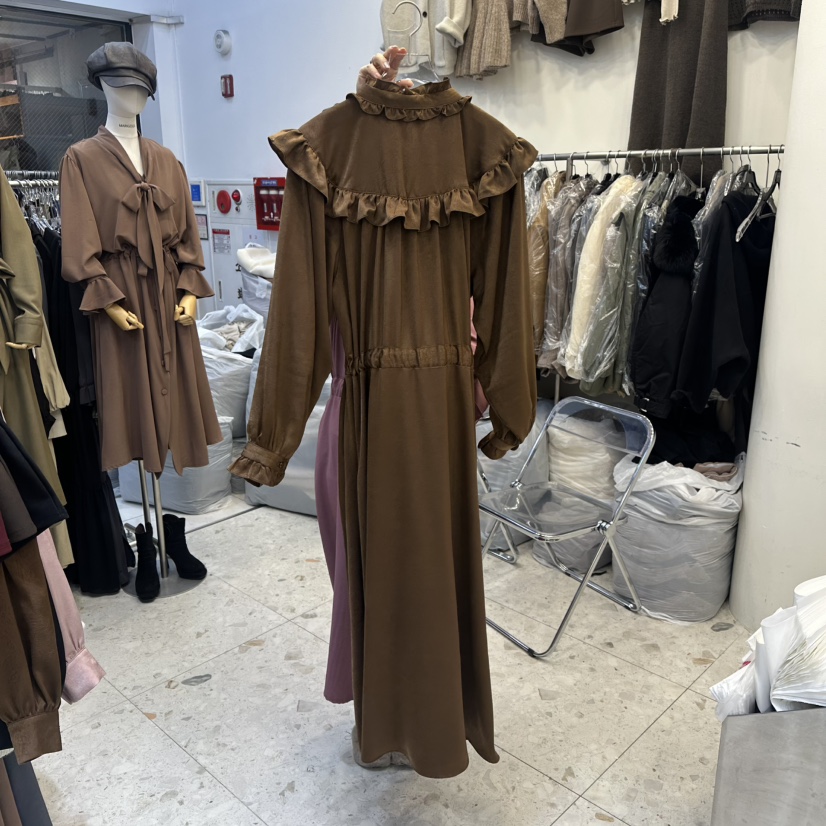 MARIGOLD韓國直郵㊣女士新款人氣時尚真品25秋冬休閑連衣裙MARIGOLD連衣裙