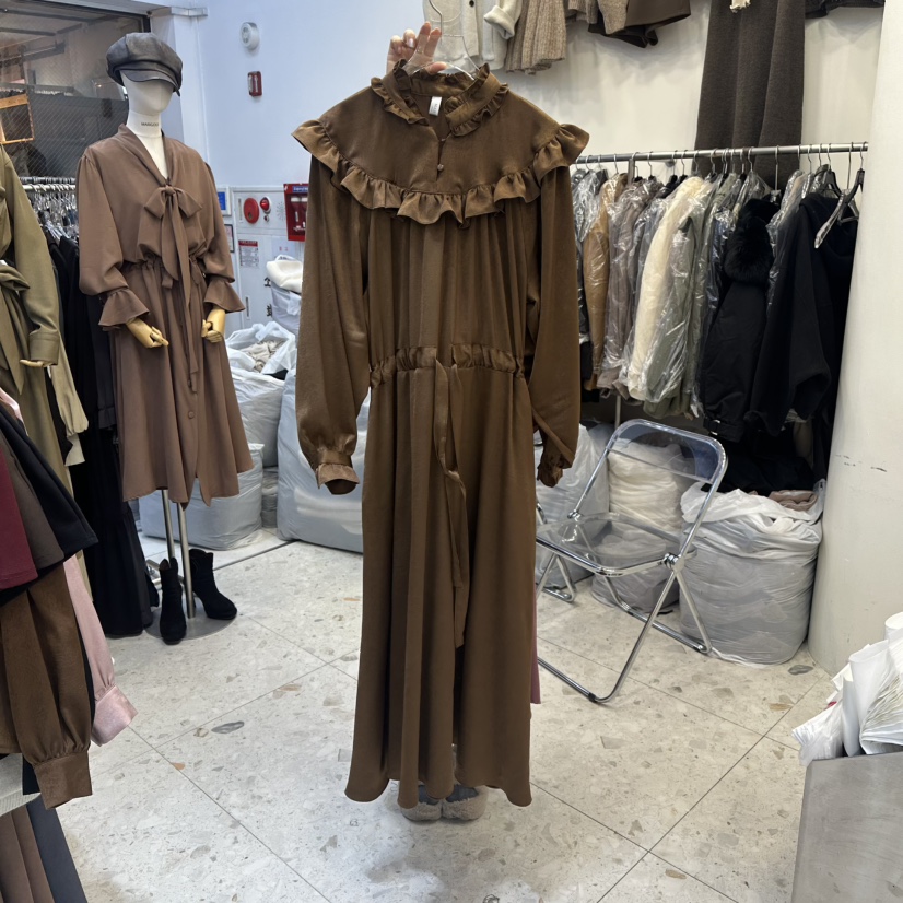 MARIGOLD韓國直郵㊣女士新款人氣時尚真品25秋冬休閑連衣裙MARIGOLD連衣裙圖色2