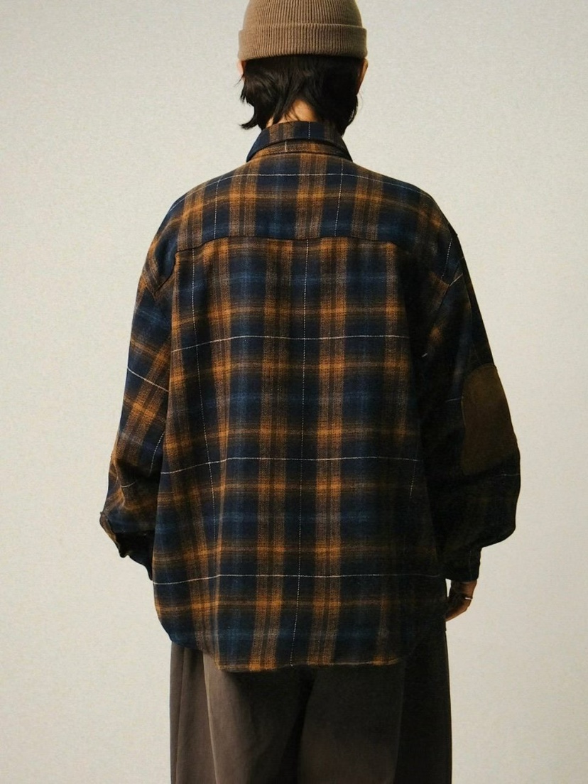 LIBERTE韓國直郵㊣女士新品職業25秋冬時尚休閑襯衫蕾絲衫格子LIBERTE襯衫/蕾絲衫