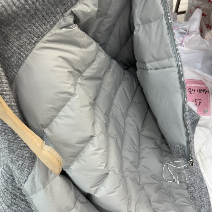 SAGE BRUSH韓國直郵㊣女裝新款真品短款羽絨服填充雙面鴨絨SAGE BRUSH短款羽絨服