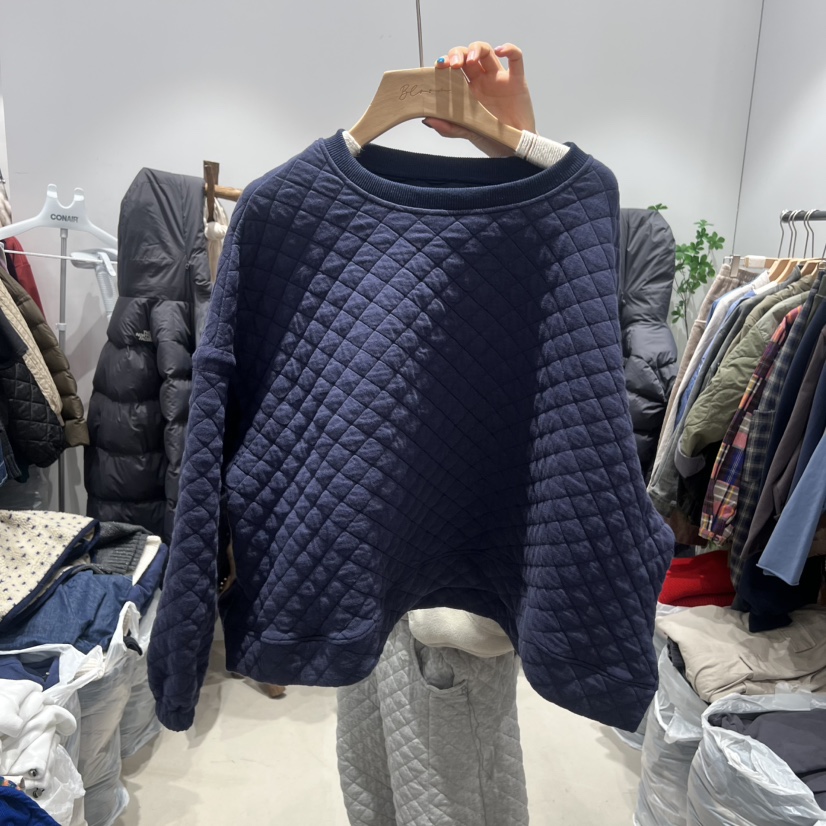 BLOOM東大門㊣實拍女士新品真品熱賣休閑25秋冬推薦職業衛衣BLOOM-S衛衣圖色1