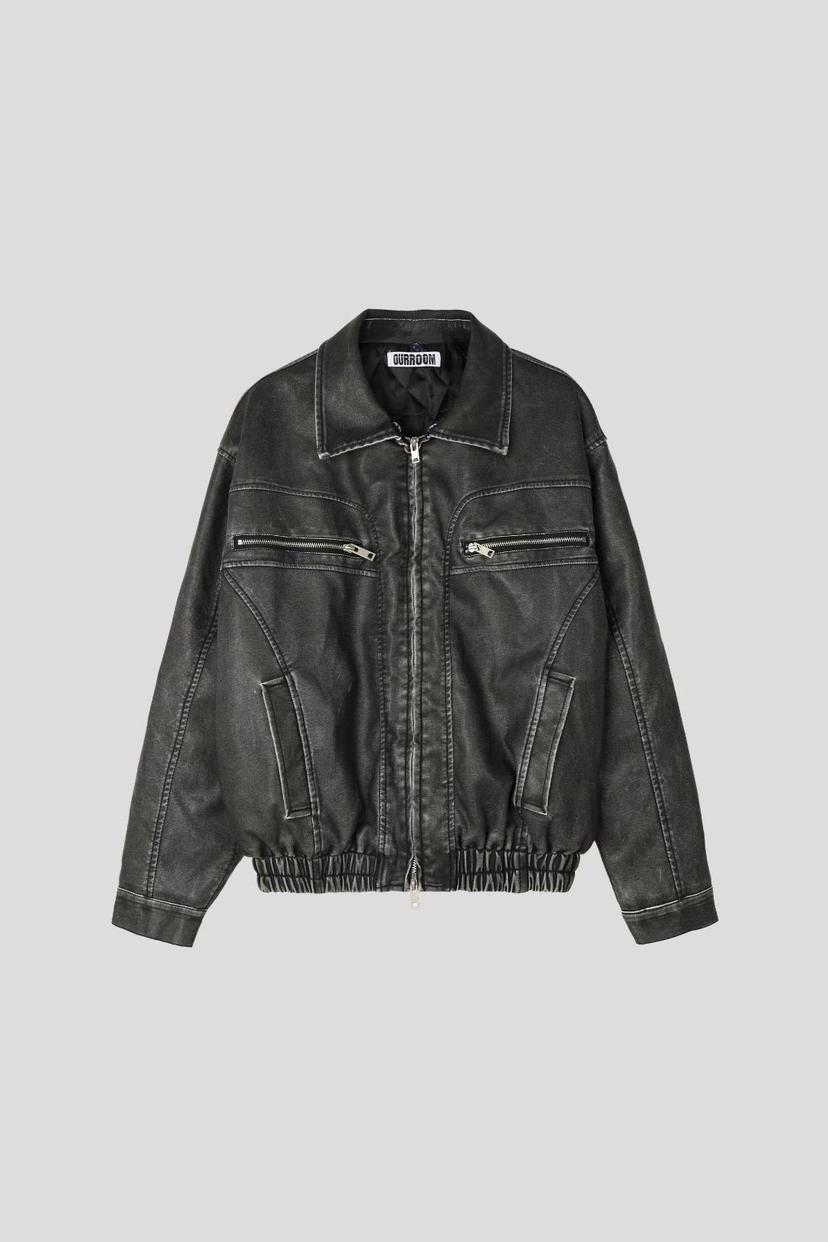 OUR ROOM東大門㊣代購女裝新品真品夾克毛領可拆男女同款可拆卸Our Room/Our Wave夾克