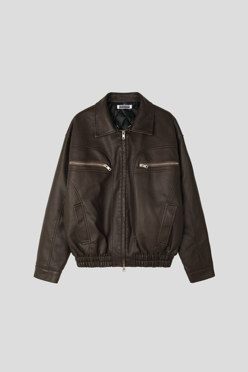 OUR ROOM東大門㊣代購女裝新品真品夾克毛領可拆男女同款可拆卸Our Room/Our Wave夾克