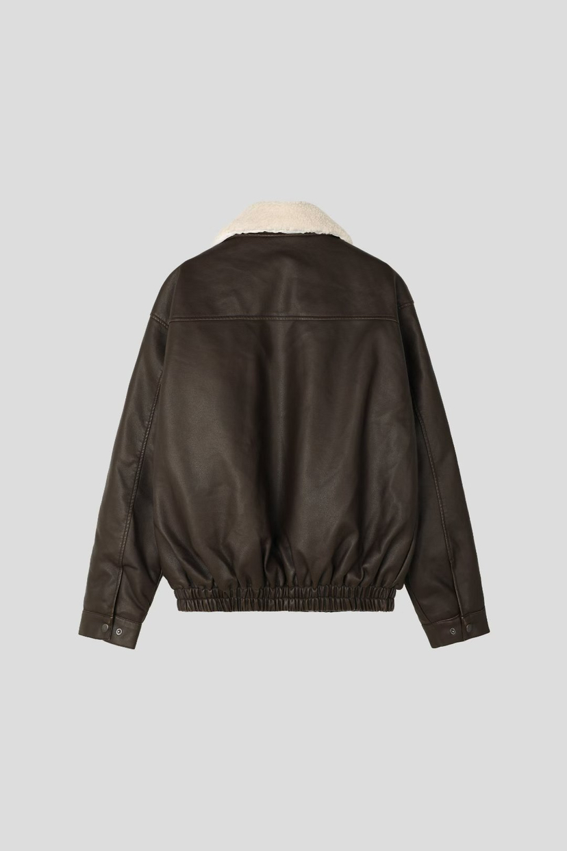 OUR ROOM東大門㊣代購女裝新品真品夾克毛領可拆男女同款可拆卸Our Room/Our Wave夾克