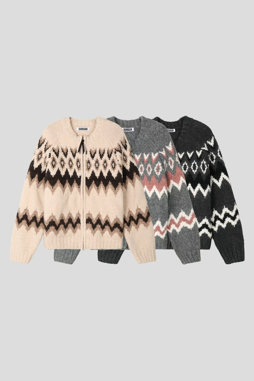 OUR ROOM韓國直郵㊣女士新款休閑時尚推薦25秋冬職業真品毛衣Our Room/Our Wave毛衣