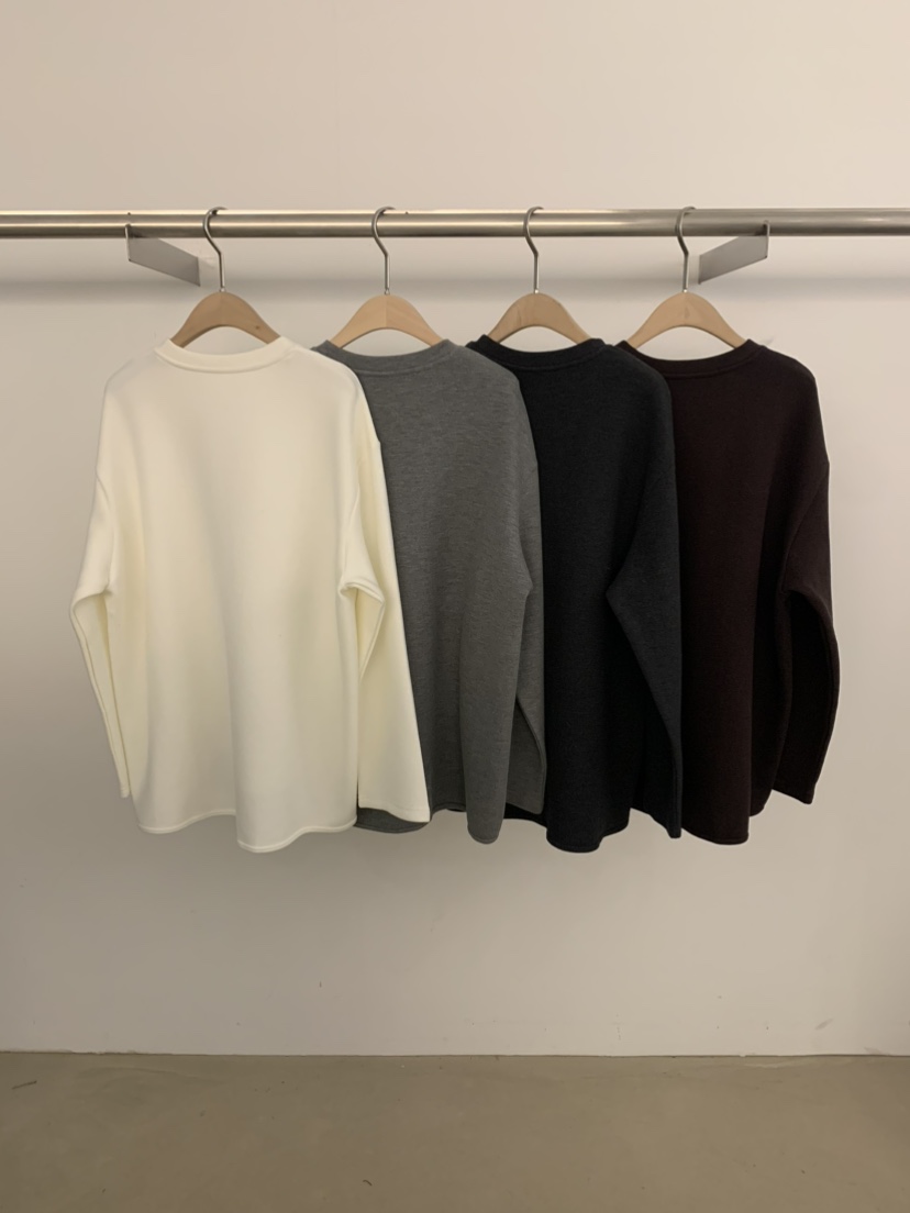 UNDER KEY韓國直郵㊣女士新品推薦休閑職業人氣真品長袖T恤UNDER KEY長袖T恤