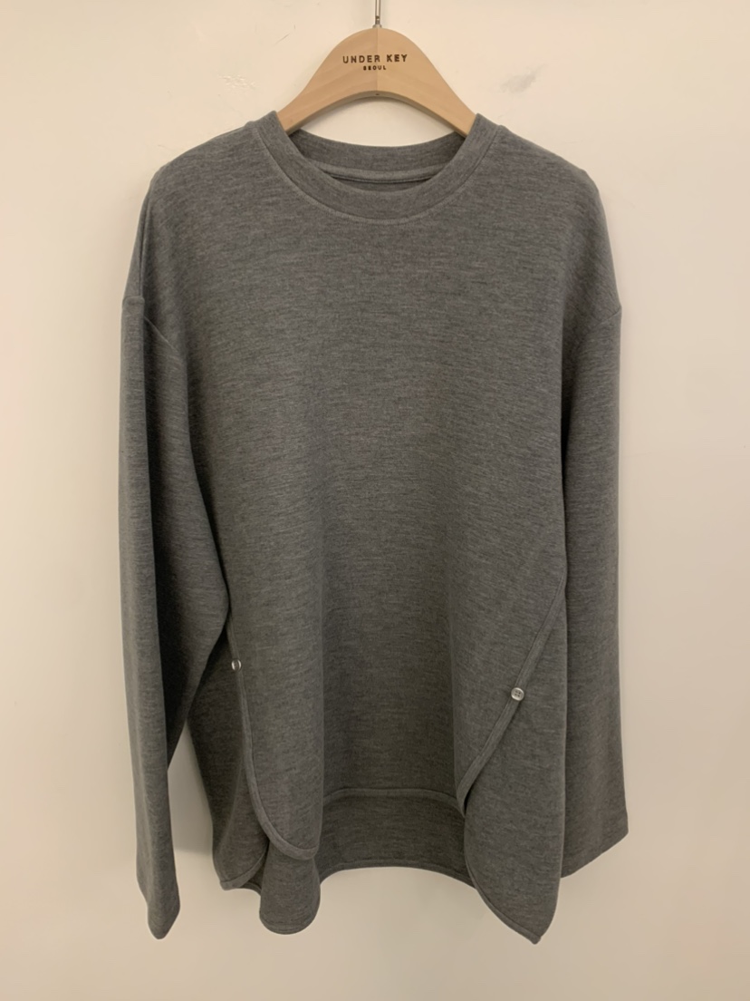 UNDER KEY韓國直郵㊣女士新品推薦休閑職業人氣真品長袖T恤UNDER KEY長袖T恤圖色2