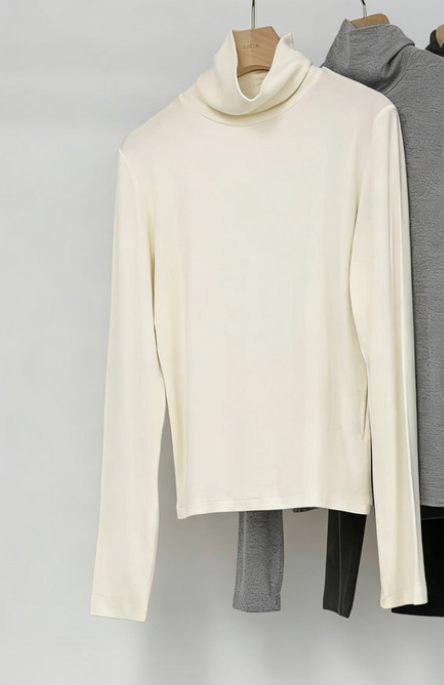 OURIN東大門㊣實拍女士新品人氣休閑25秋冬時尚推薦長袖T恤OURIN長袖T恤圖色1