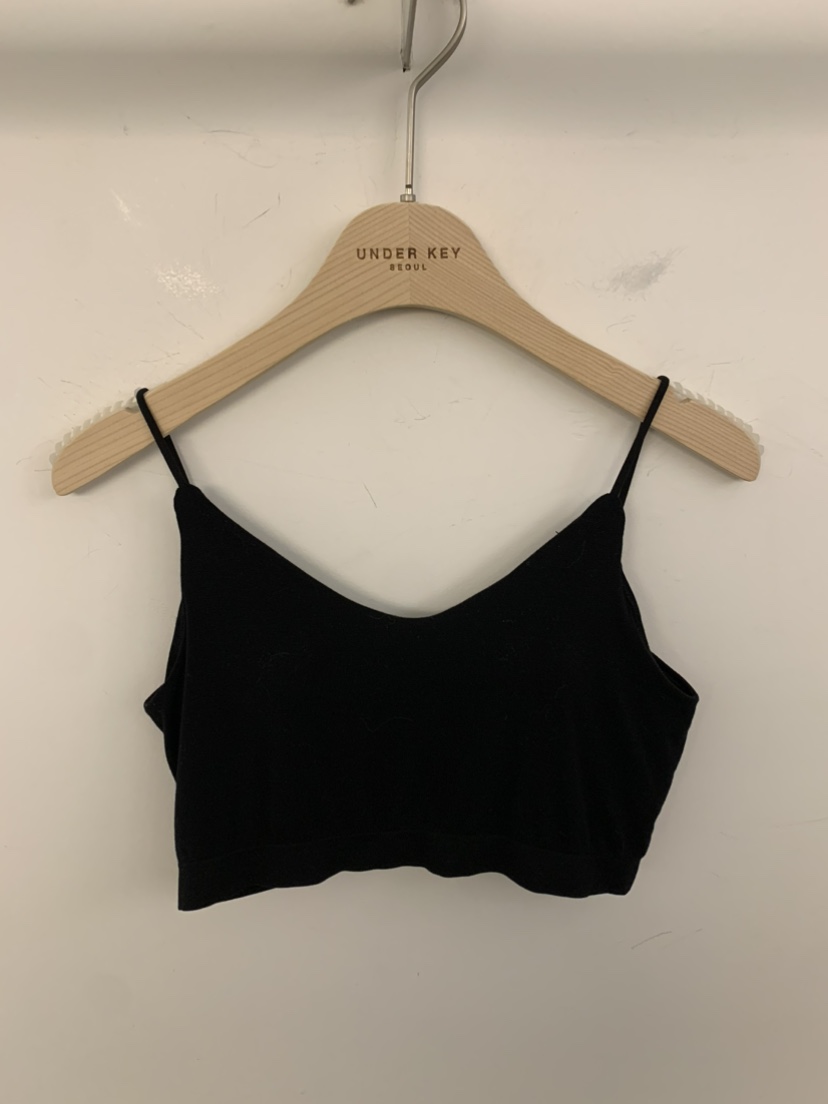 UNDER KEY韓國直郵㊣女裝新品職業25秋冬熱賣真品吊帶背心UNDER KEY吊帶/背心圖色3黑色
