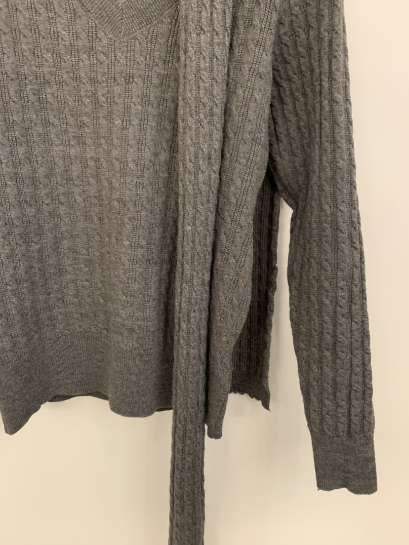 UNDER KEY東大門㊣實拍女裝新款推薦熱賣25秋冬毛衣含圍巾UNDER KEY毛衣