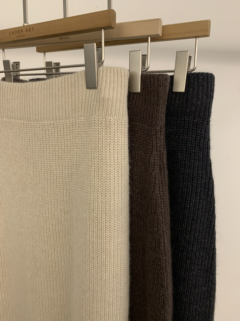 UNDER KEY韓國代購㊣女士新款人氣休閑真品25秋冬熱賣長裙UNDER KEY長裙