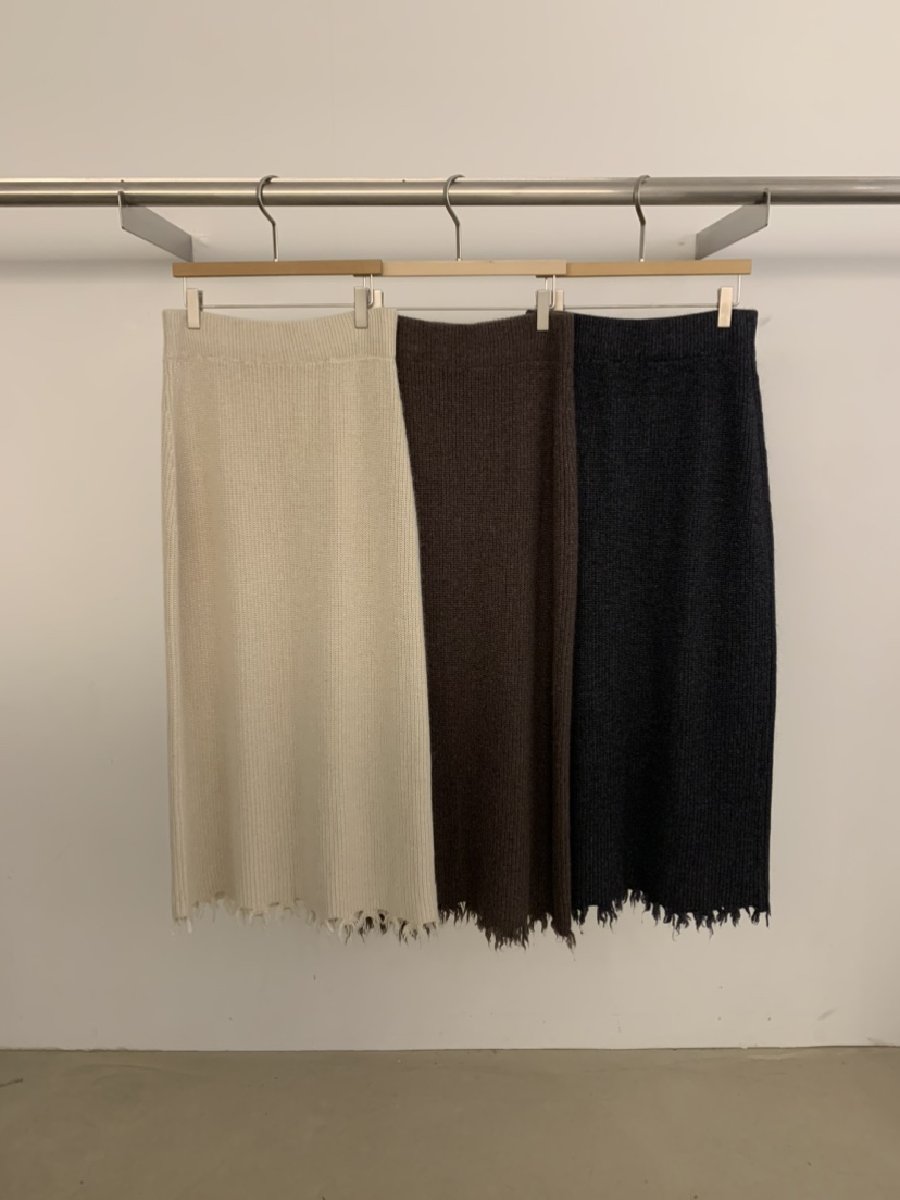 UNDER KEY韓國代購㊣女士新款人氣休閑真品25秋冬熱賣長裙UNDER KEY長裙