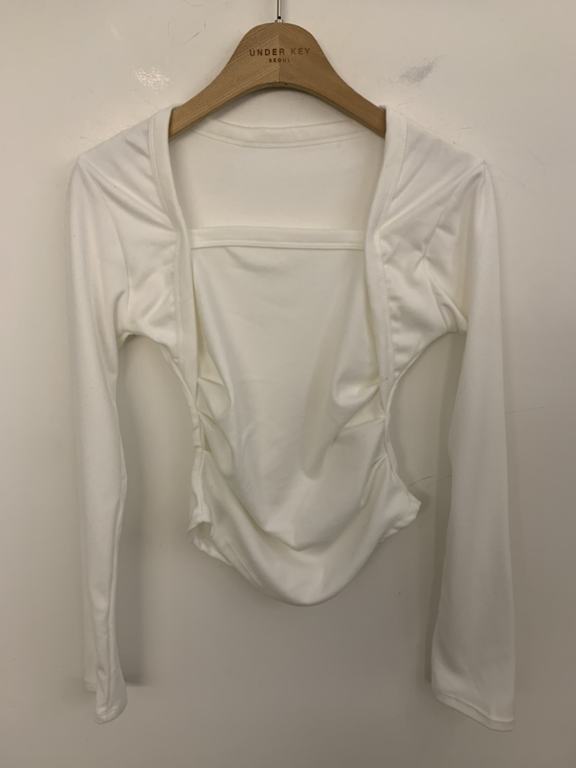 UNDER KEY東大門㊣代購女裝新款真品休閑時尚25秋冬長袖T恤UNDER KEY長袖T恤圖色4