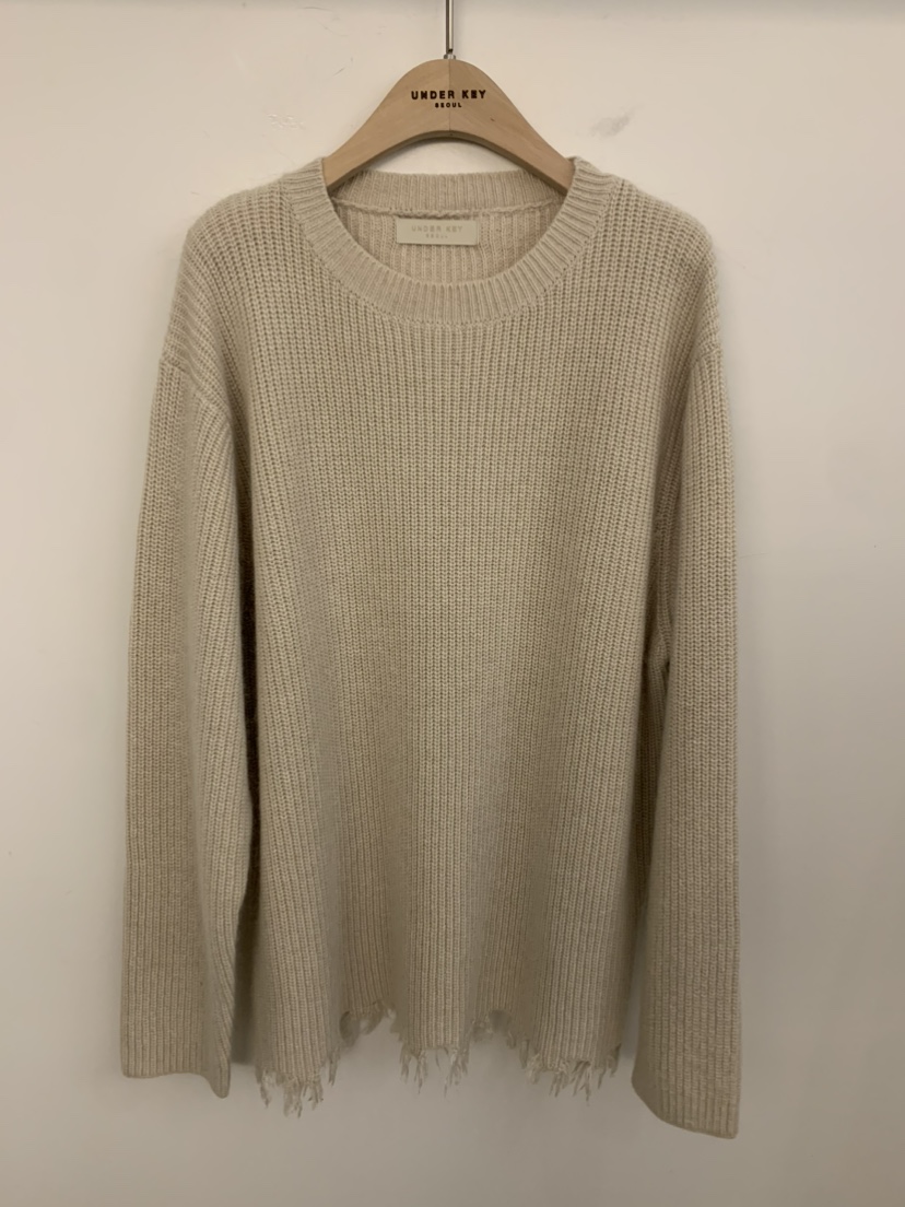 UNDER KEY東大門㊣實拍女裝新款休閑時尚推薦熱賣針織衫羊毛UNDER KEY針織衫圖色3