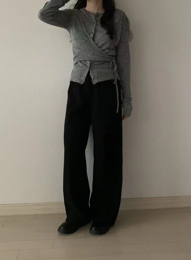 MAYBEEN東大門㊣直郵女裝新品休閑25秋冬推薦熱賣真品休閑褲MAYBEEN休閑褲