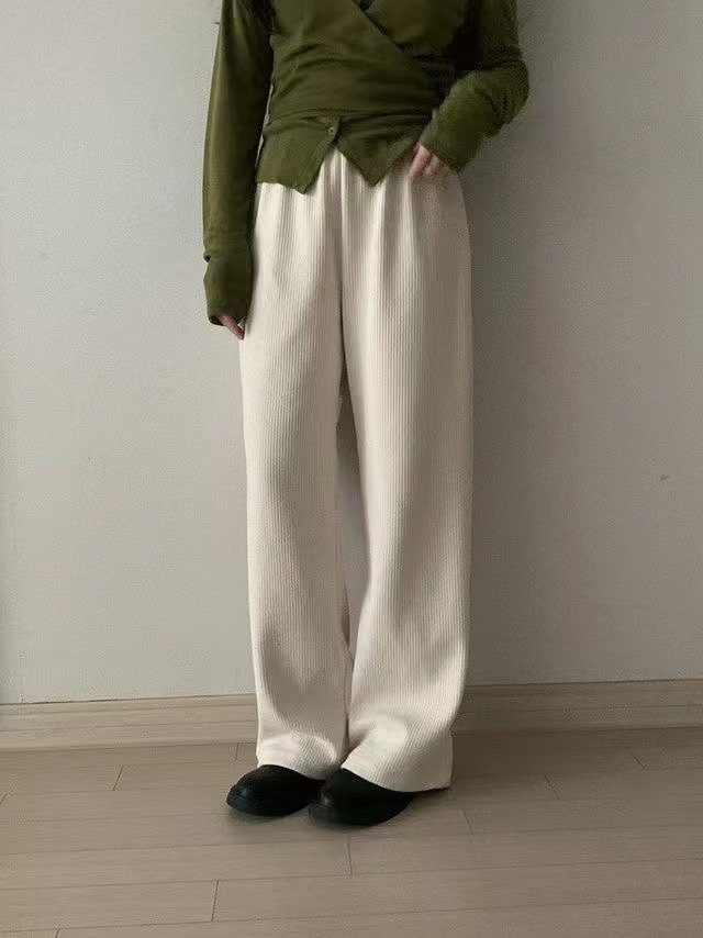 MAYBEEN東大門㊣直郵女裝新品休閑25秋冬推薦熱賣真品休閑褲MAYBEEN休閑褲圖色1