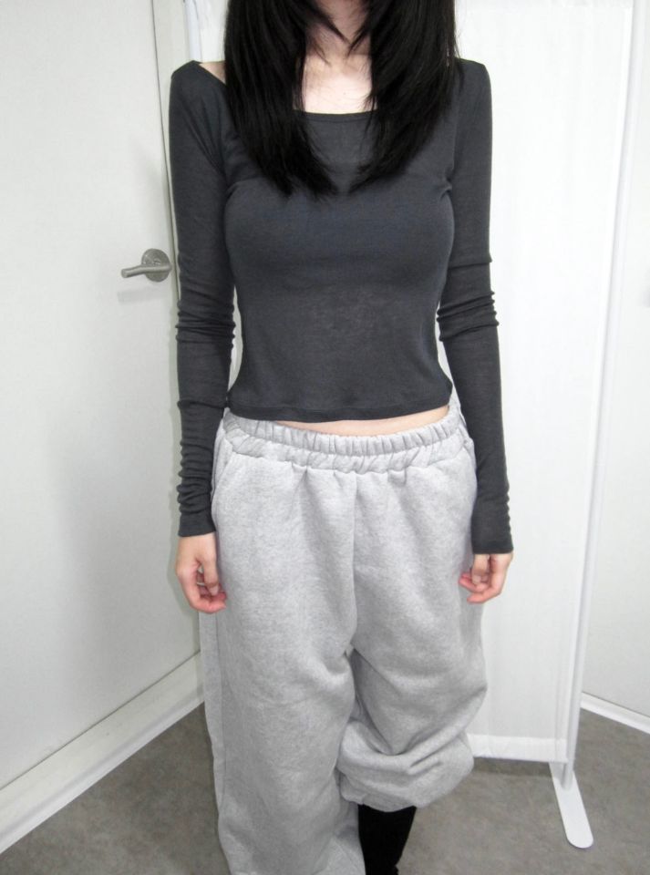 LIVE FOREVER韓國代購㊣女裝新品休閑真品職業人氣推薦休閑褲LIVE FOR_EVER休閑褲