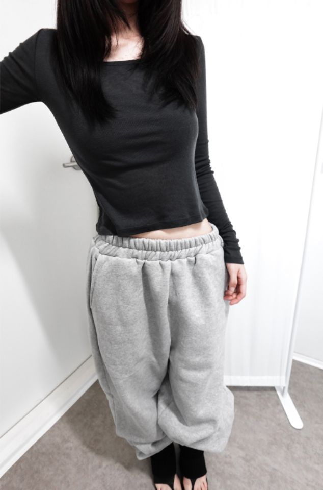 LIVE FOREVER韓國代購㊣女裝新品休閑真品職業人氣推薦休閑褲LIVE FOR_EVER休閑褲