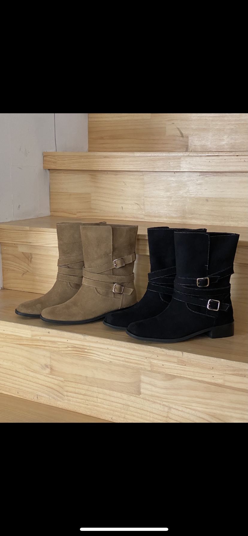 OPPA東大門㊣代購女裝新款25秋冬職業休閑真品熱賣人氣靴子OPPA靴子