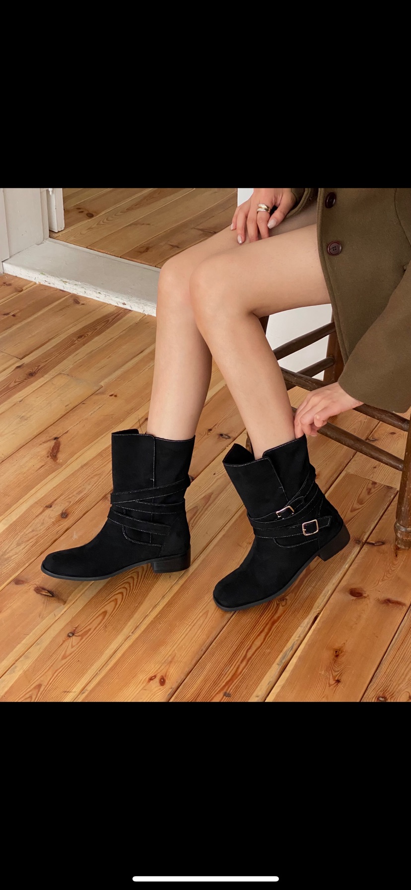 OPPA東大門㊣代購女裝新款25秋冬職業休閑真品熱賣人氣靴子OPPA靴子