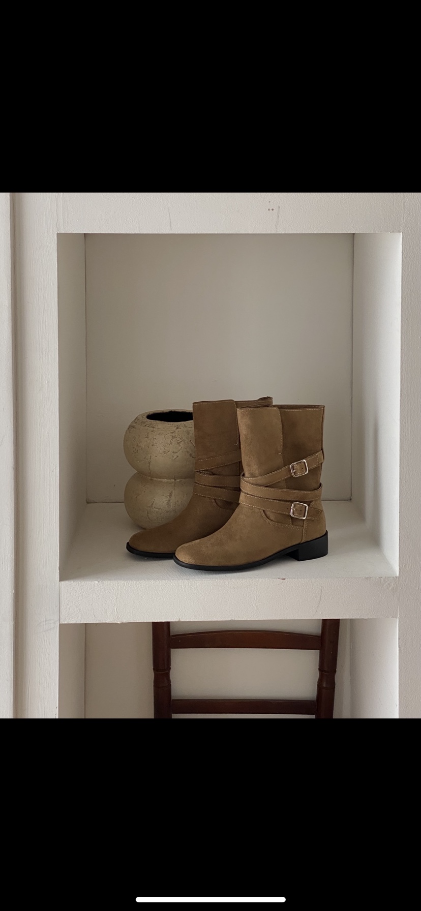 OPPA東大門㊣代購女裝新款25秋冬職業休閑真品熱賣人氣靴子OPPA靴子