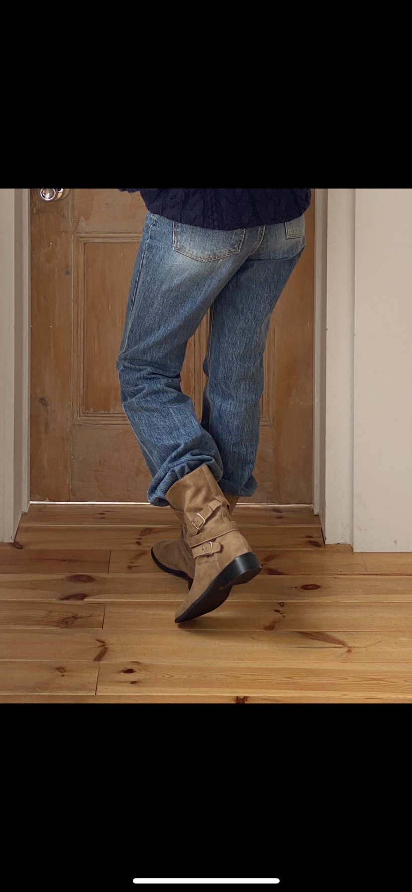 OPPA東大門㊣代購女裝新款25秋冬職業休閑真品熱賣人氣靴子OPPA靴子