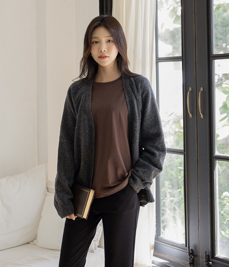 BLACK NOTE東大門㊣代購女士新款人氣推薦熱賣職業針織衫開衫BLACK NOTE針織衫