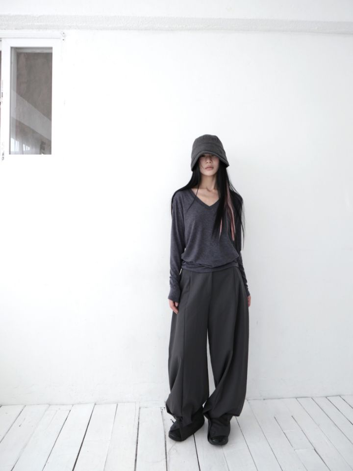 LIVE FOREVER東大門㊣實拍女裝新款真品熱賣休閑褲不含腰帶LIVE FOR_EVER休閑褲