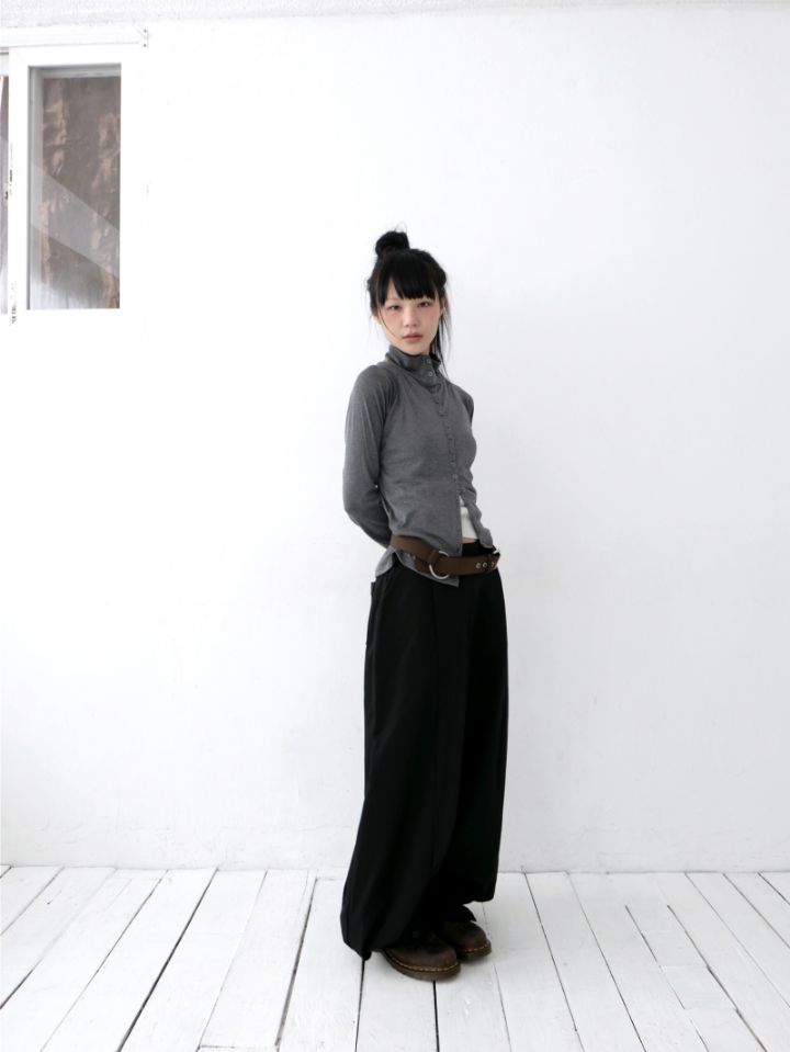 LIVE FOREVER東大門㊣實拍女裝新款真品熱賣休閑褲不含腰帶LIVE FOR_EVER休閑褲