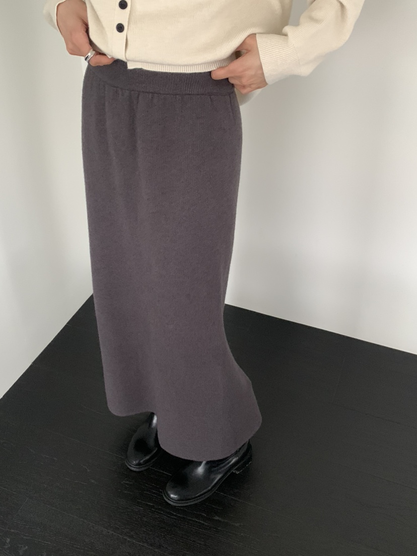 NOTICE韓國直郵㊣女士新款人氣休閑熱賣職業時尚長裙貂皮絎縫NOTICE長裙