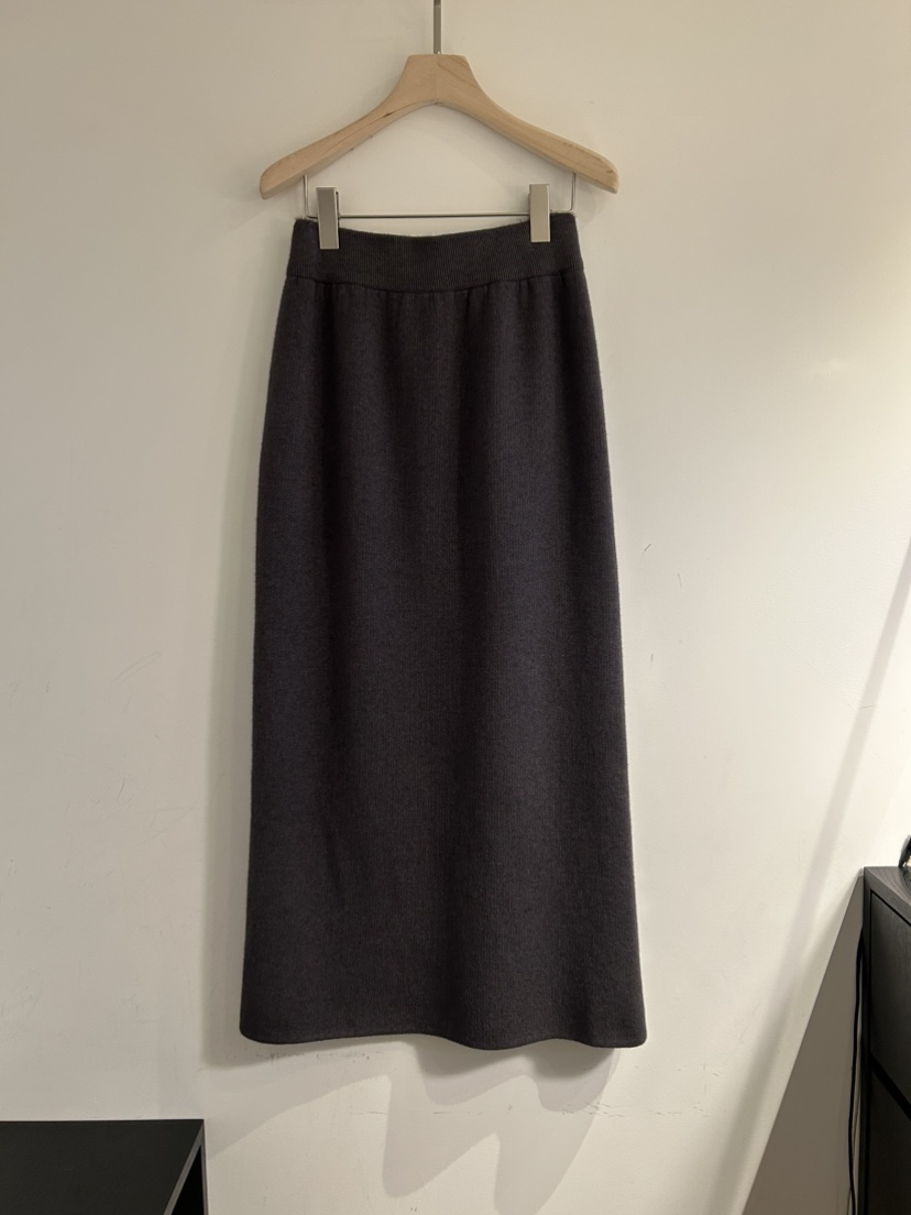 NOTICE韓國直郵㊣女士新款人氣休閑熱賣職業時尚長裙貂皮絎縫NOTICE長裙圖色2