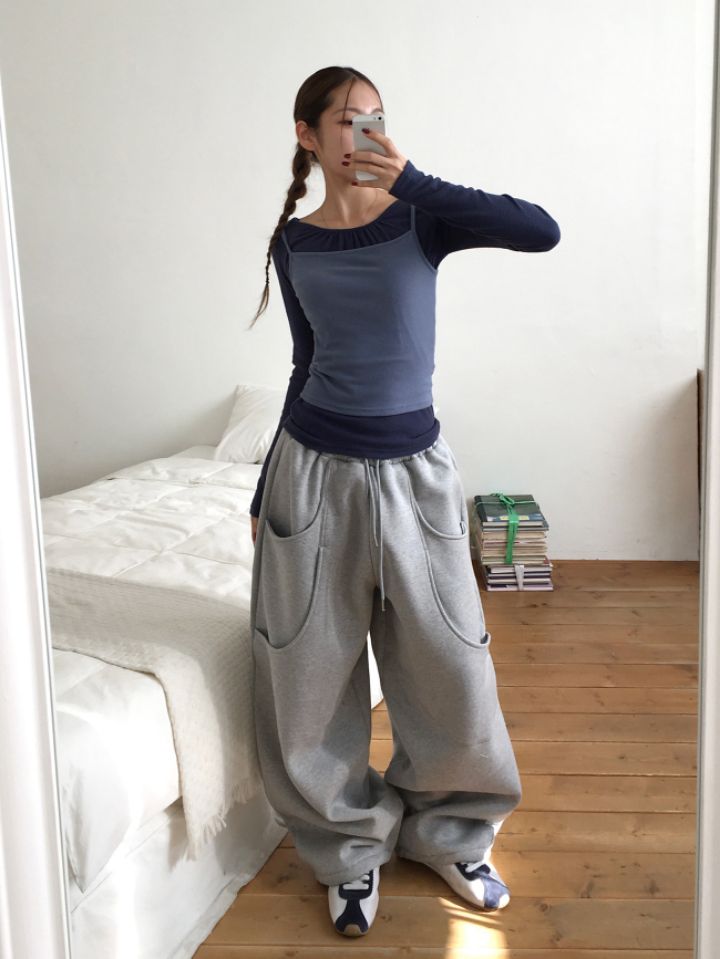 LIVE FOREVER韓國直郵㊣女裝新款真品休閑人氣熱賣推薦套裝LIVE FOR_EVER套裝