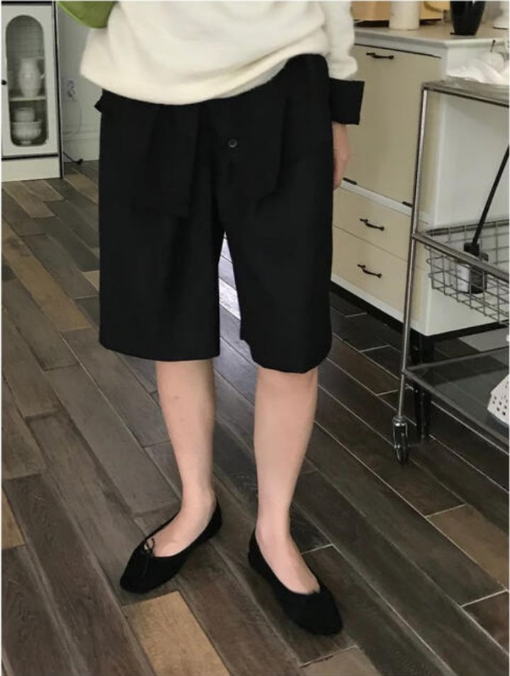 LIVE FOREVER東大門㊣代購女裝新款人氣25秋冬時尚休閑短褲LIVE FOR_EVER短褲