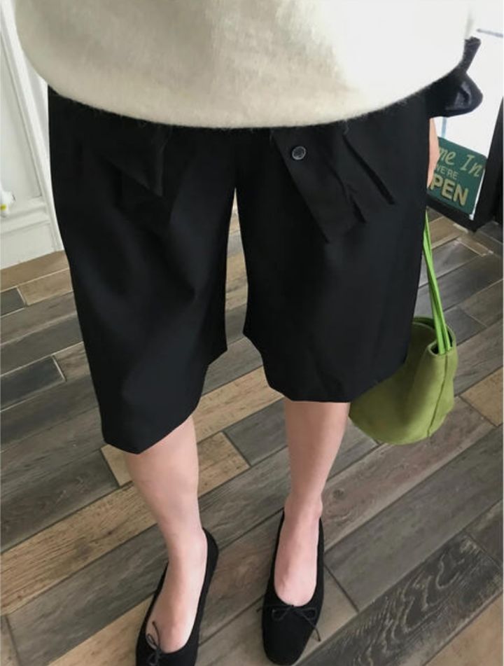 LIVE FOREVER東大門㊣代購女裝新款人氣25秋冬時尚休閑短褲LIVE FOR_EVER短褲