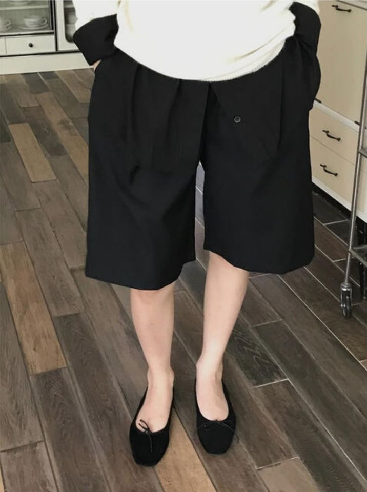 LIVE FOREVER東大門㊣代購女裝新款人氣25秋冬時尚休閑短褲LIVE FOR_EVER短褲