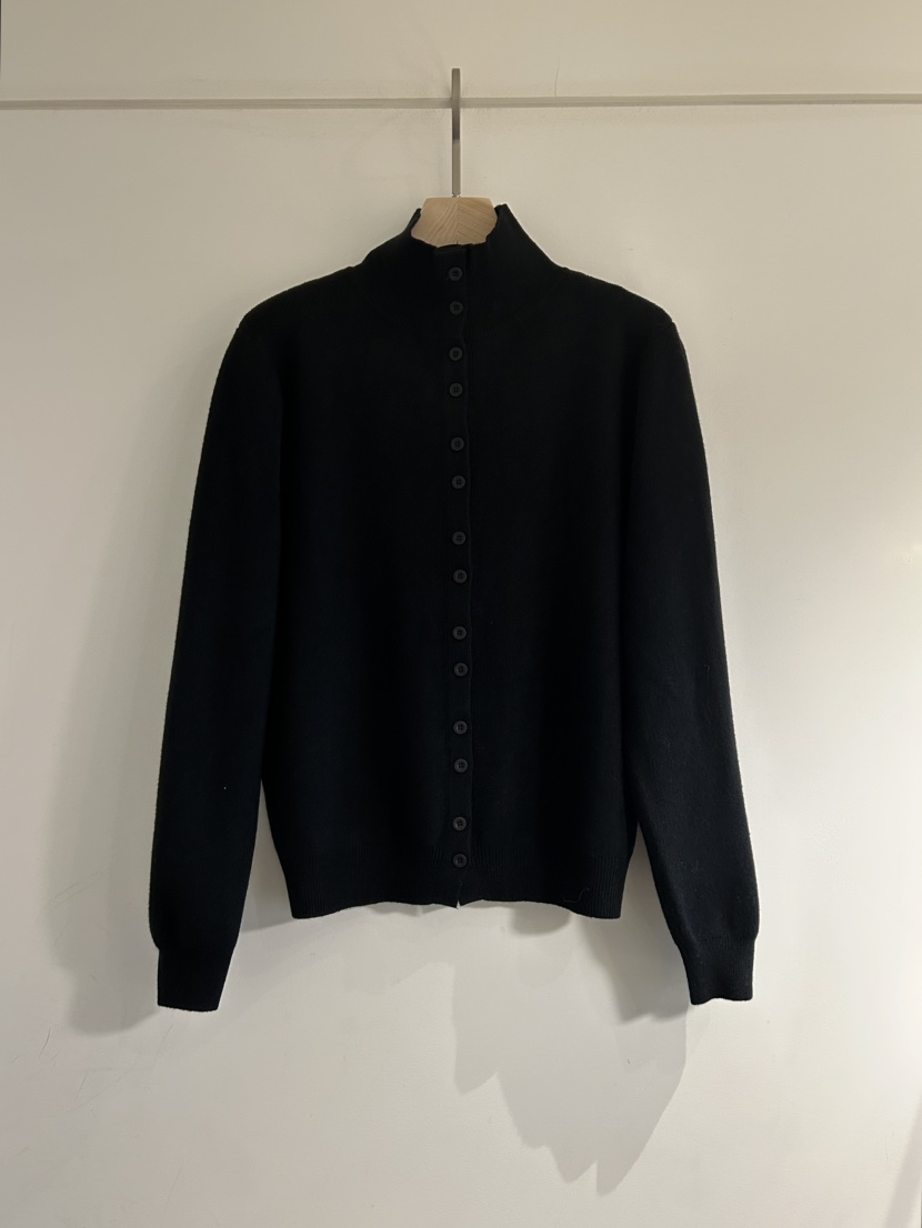 NOTICE韓國代購㊣女士新款推薦休閑熱賣人氣針織衫高領紐扣NOTICE針織衫圖色2