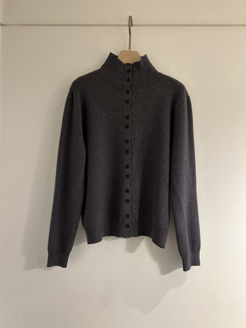 NOTICE韓國代購㊣女士新款推薦休閑熱賣人氣針織衫高領紐扣NOTICE針織衫圖色3