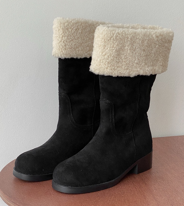 OPPA韓國直郵㊣女裝新款職業真品休閑時尚人氣25秋冬推薦靴子OPPA靴子圖色1