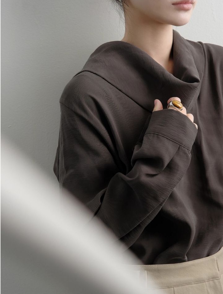 LIVE FOREVER東大門㊣實拍女裝新品時尚職業人氣襯衫蕾絲衫LIVE FOR_EVER襯衫/蕾絲衫